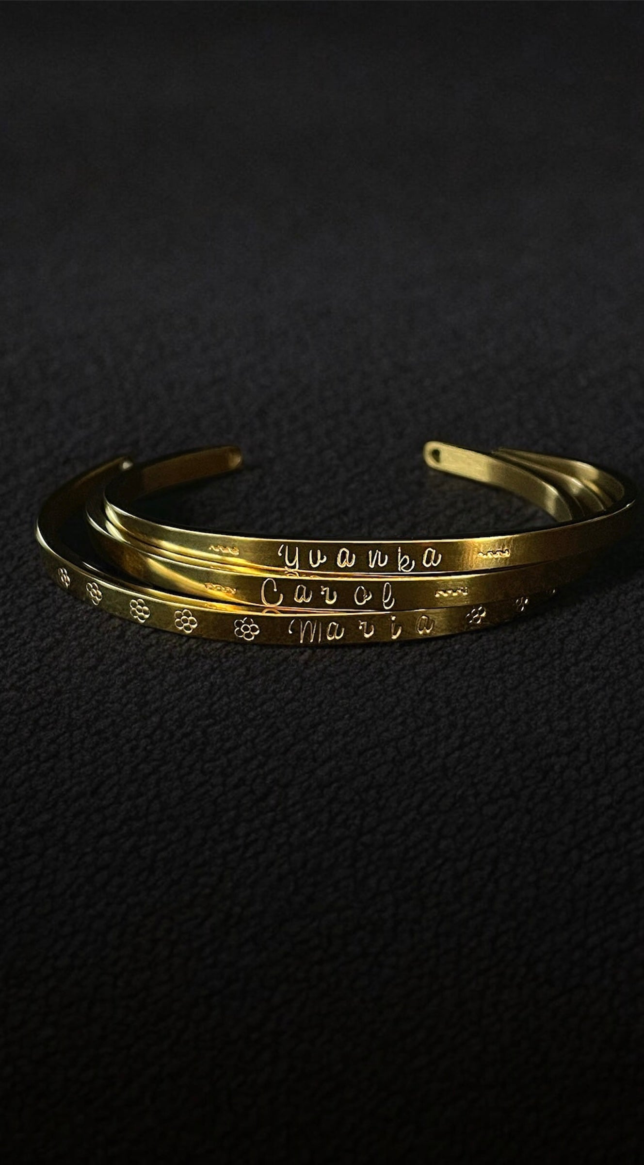 Brazaletes Eternal personalizados de acero inoxidable 4mm (pack de 4) o más unidades, (TONOS A ELEGIR).   (EnvÍo GRATIS)